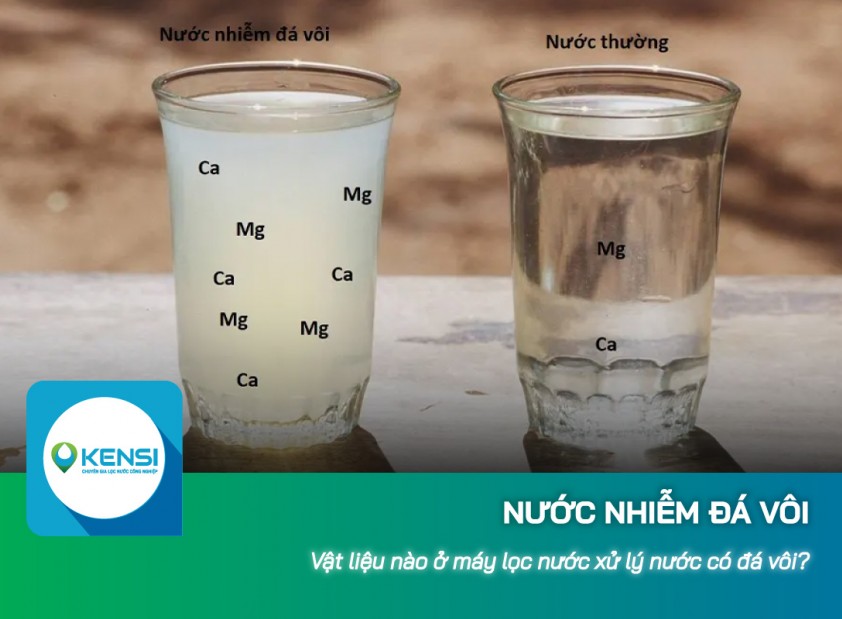 Vật liệu nào ở máy lọc nước công nghiệp RO phù hợp với nước nhiễm đá vôi?