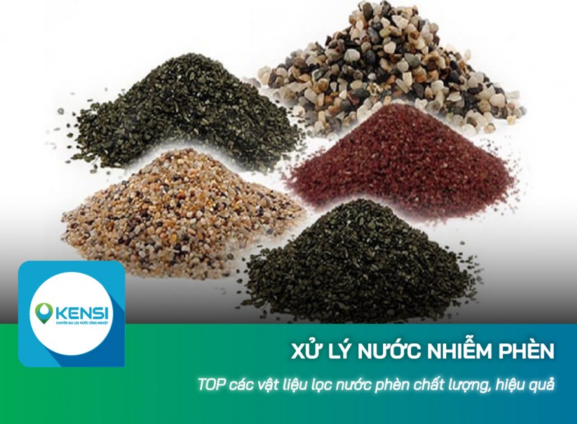 Nước nhiễm phèn nên chọn loại vật liệu lọc nào cho hệ thống lọc nước công nghiệp RO?