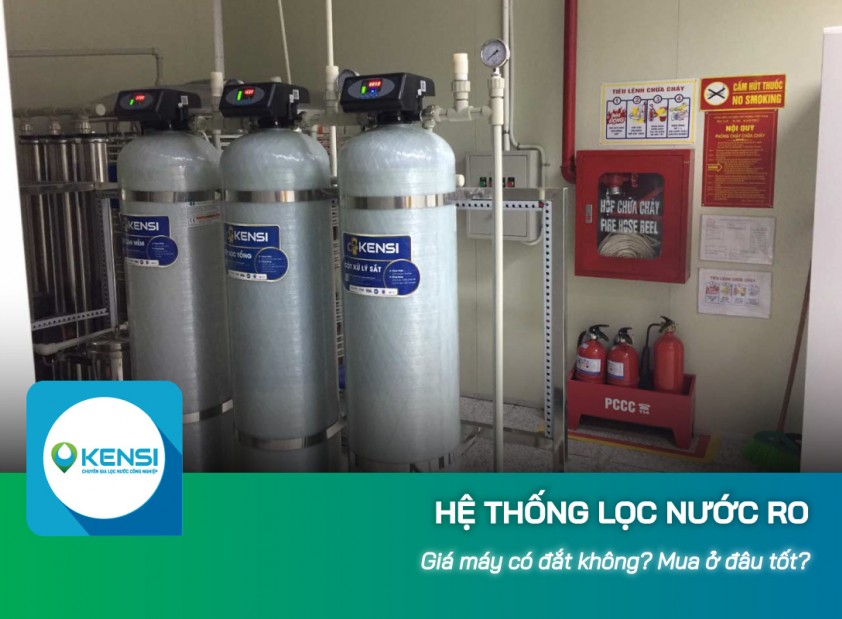 Hệ thống lọc nước công nghiệp RO có đắt không, mua ở đâu?