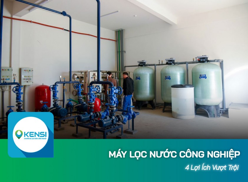 4 lợi ích vượt trội khi sử dụng nước tinh khiết từ máy lọc nước công nghiệp RO