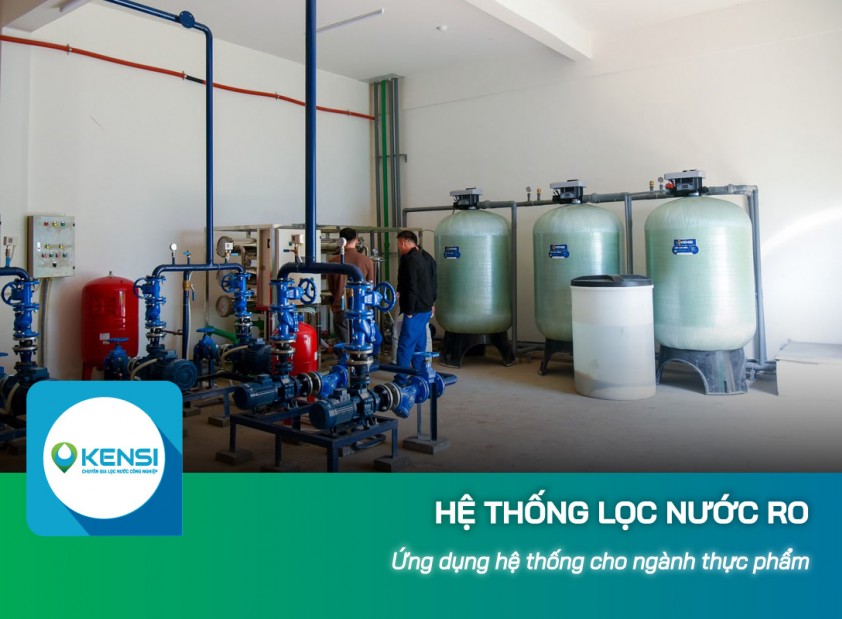 Lý do nên lắp hệ thống lọc nước công nghiệp RO cho ngành thực phẩm