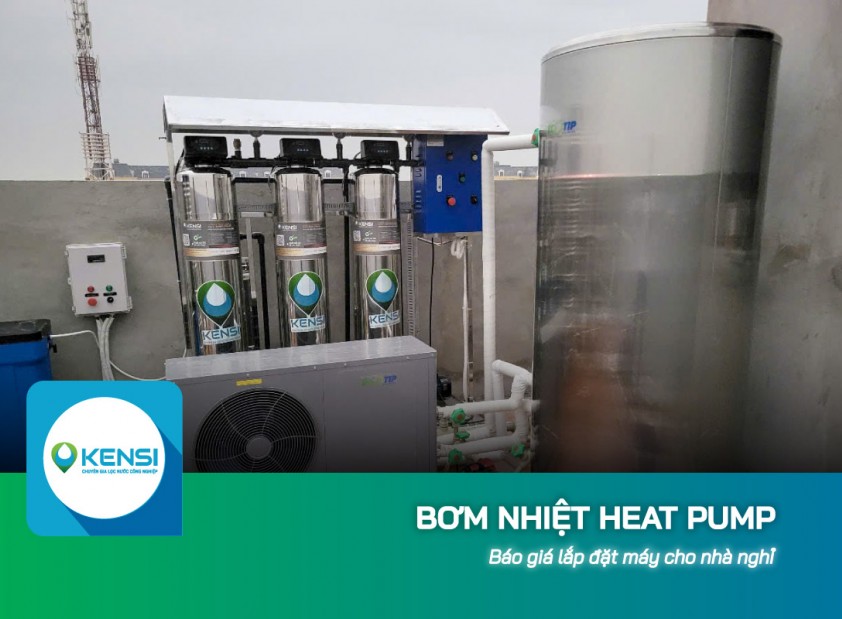 Báo giá lắp đặt máy bơm nhiệt Heat Pump cho nhà nghỉ