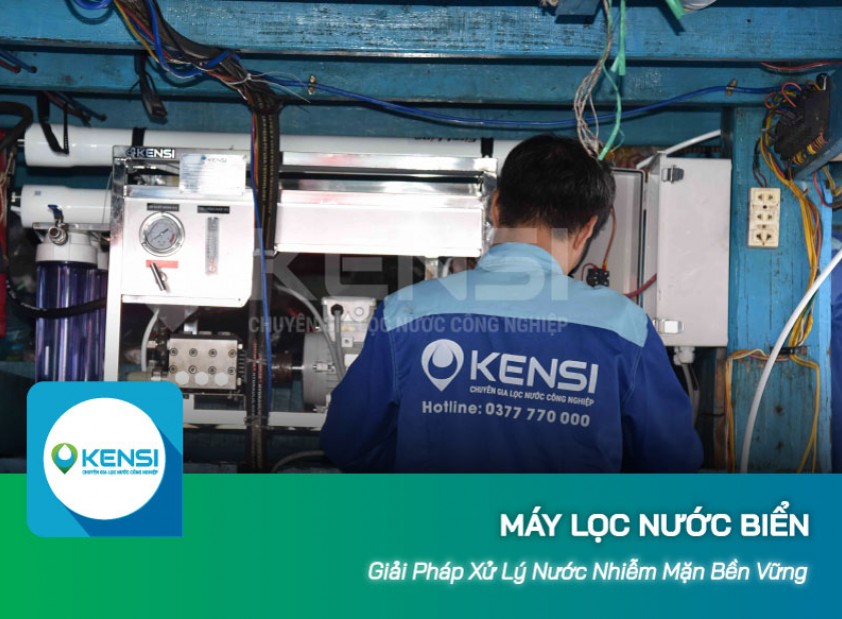 Giải pháp xử lý nước nhiễm mặn bằng máy lọc nước công nghiệp RO hiệu quả, bền vững
