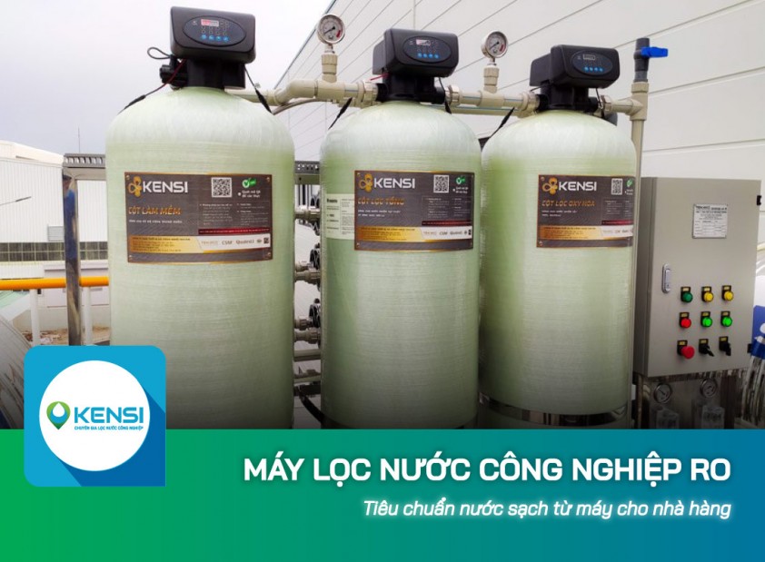 Tiêu chuẩn nước sạch từ máy lọc nước công nghiệp RO cho nhà hàng