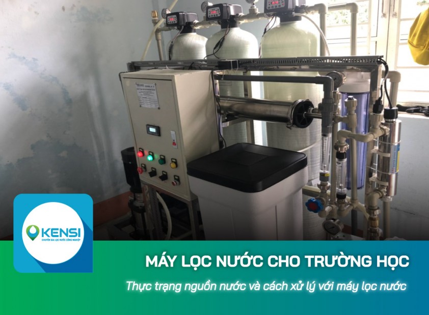 Thực trạng nguồn nước hiện nay và cách xử lý với máy lọc nước cho trường học