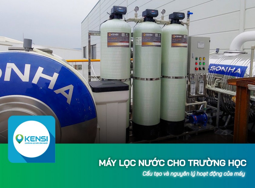 Cấu tạo và nguyên lý hoạt động của máy lọc nước cho trường học