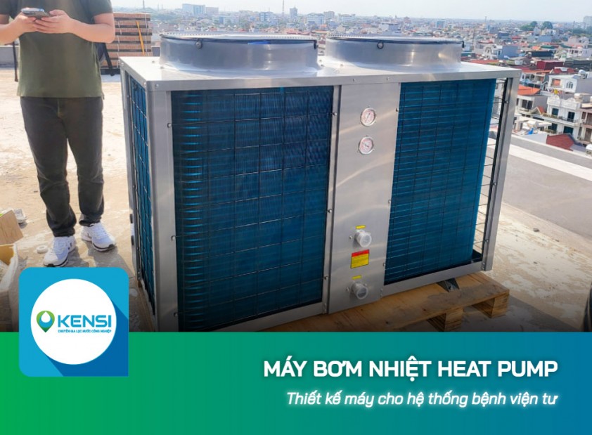 Thiết kế máy bơm nhiệt Heat Pump cho hệ thống bệnh viện tư