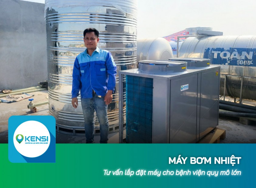 Tư vấn lắp đặt máy bơm nhiệt cho bệnh viện quy mô lớn