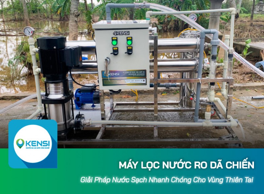 Máy lọc nước RO dã chiến tại Lệ Thủy – Giải pháp cấp nước sạch nhanh chóng