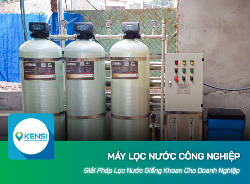 Cách chọn máy lọc nước công nghiệp cho giếng khoan hiệu quả, bền lâu