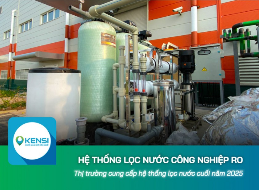 Thị trường cung cấp hệ thống lọc nước công nghiệp RO cuối năm 2025