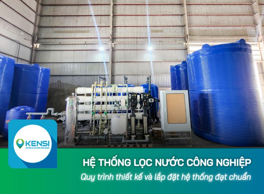 Quy trình lắp hệ thống lọc nước công nghiệp 3000L/h ở nhà xưởng