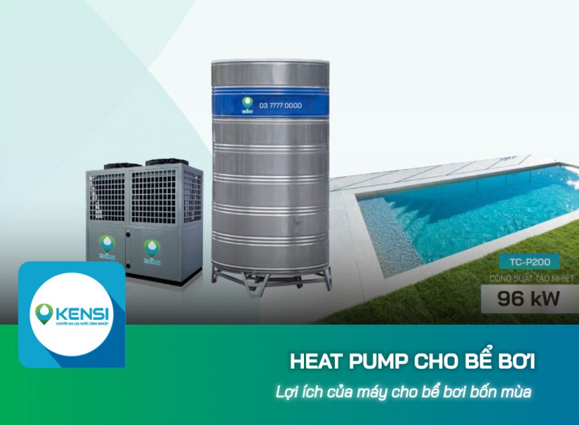 Lợi ích của Heat Pump cho bể bơi bốn mùa