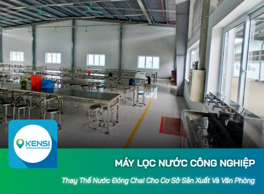 Vì sao các cơ sở sản xuất và hệ thống văn phòng lớn nên đầu tư máy lọc nước công nghiệp thay vì dùng nước đóng chai?