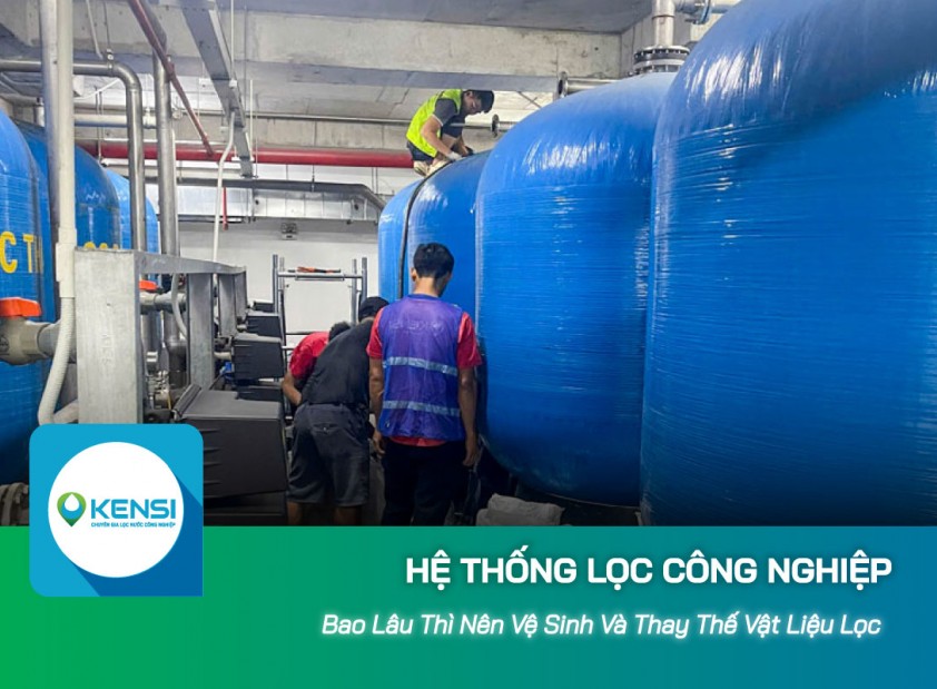 Vệ sinh hệ thống lọc nước công nghiệp RO bao lâu một lần?