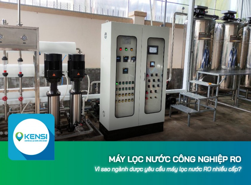 Vì sao ngành dược yêu cầu máy lọc nước công nghiệp RO nhiều cấp?