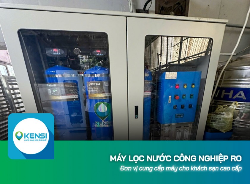 Đơn vị cung cấp máy lọc nước công nghiệp RO cho khách sạn cao cấp
