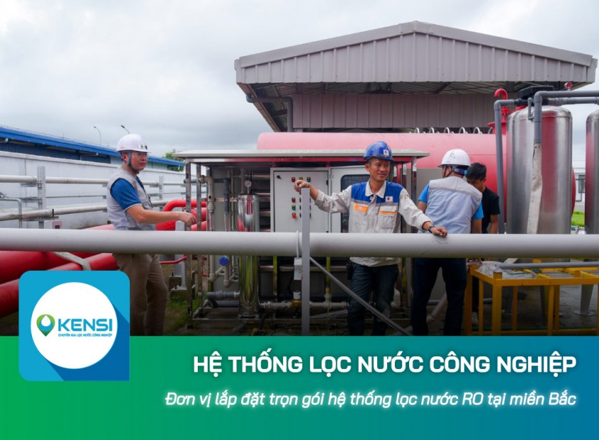 Đơn vị lắp đặt trọn gói hệ thống lọc nước công nghiệp RO tại miền Bắc 