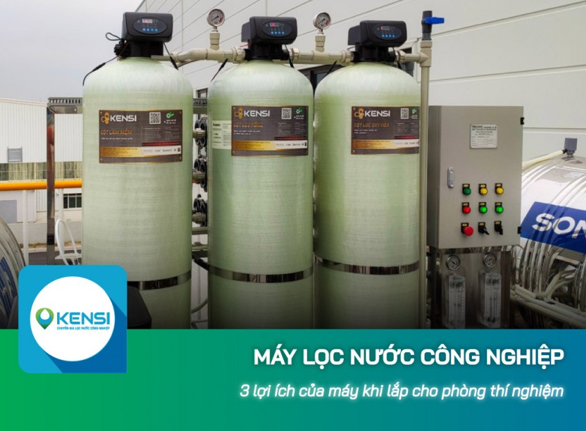 3 lợi ích của máy lọc nước công nghiệp RO trong phòng thí nghiệm 