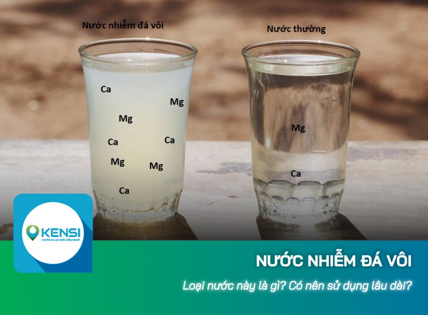 Nước nhiễm đá vôi là gì? Có nên sử dụng lâu dài?