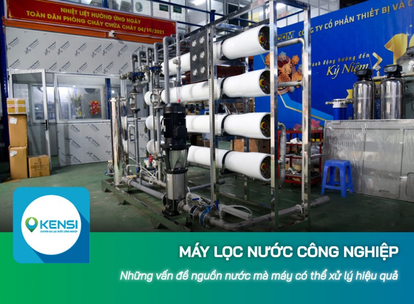 Những vấn đề nguồn nước mà máy lọc nước công nghiệp có thể xử lý hiệu quả