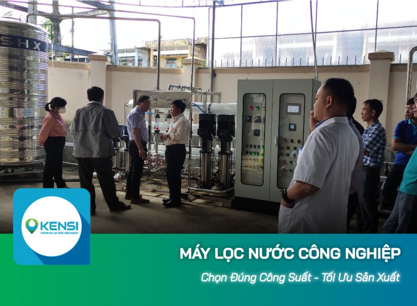 Chọn công suất máy lọc nước công nghiệp RO phù hợp: Giải pháp tối ưu cho từng doanh nghiệp