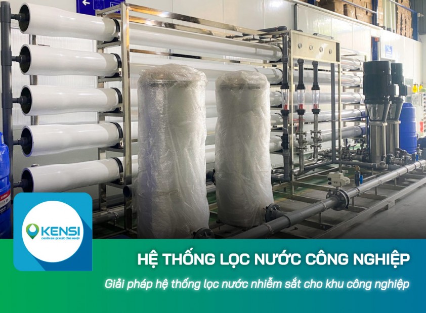 Giải pháp hệ thống lọc nước công nghiệp RO cho nguồn nước nhiễm sắt tại khu công nghiệp