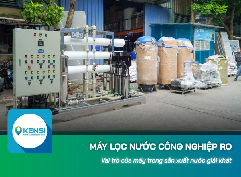 Vai trò của máy lọc nước công nghiệp RO trong sản xuất nước giải khát