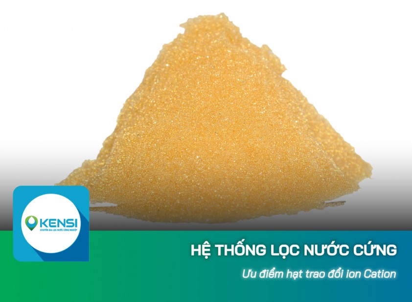 Ưu điểm khi sử dụng hạt lọc Cation trong hệ thống lọc nước công nghiệp RO