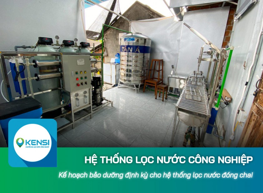 Kế hoạch bảo dưỡng định kỳ cho hệ thống lọc nước công nghiệp sản xuất nước đóng chai