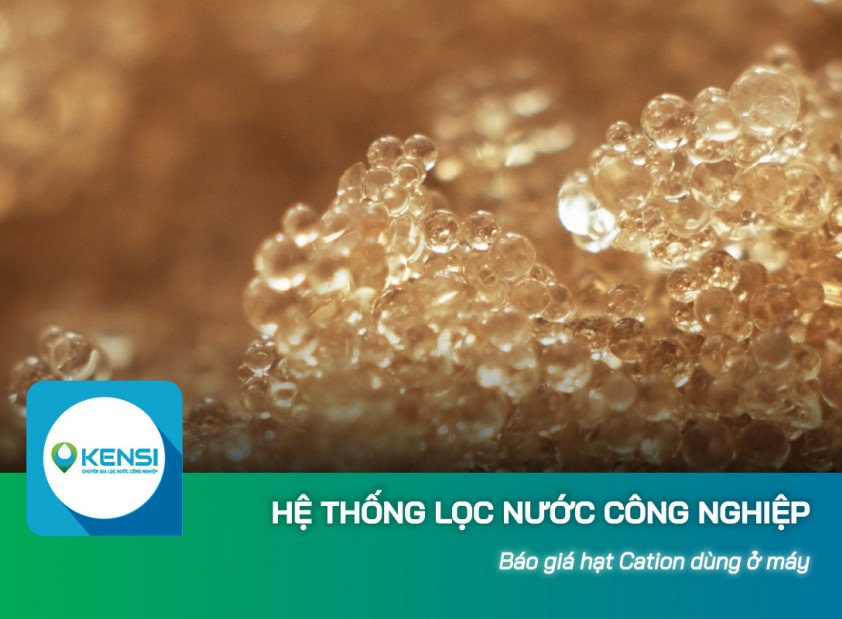 Báo giá hạt Cation cho hệ thống lọc nước công nghiệp RO mới nhất 