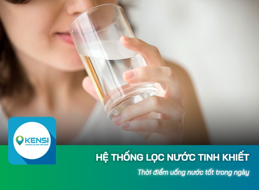 Lý giải thời điểm uống nước tốt nhất trong ngày