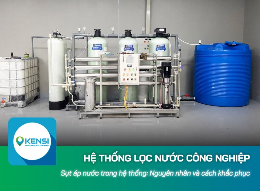 Sụt áp nước trong hệ thống lọc nước công nghiệp: Nguyên nhân và cách khắc phục