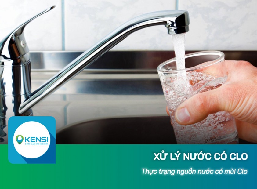 Uống nước Clo có sao không? Tại sao nước máy có mùi Clo