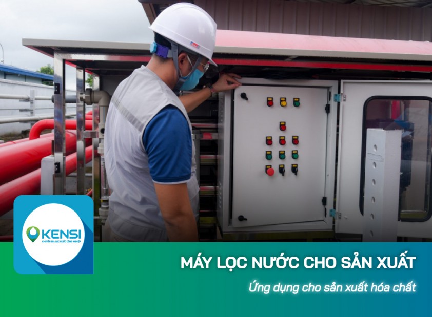 Ứng dụng của máy lọc nước công nghiệp RO cho sản xuất hóa chất