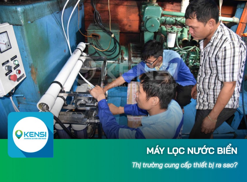 Thị trường máy lọc nước biển hiện nay như thế nào?