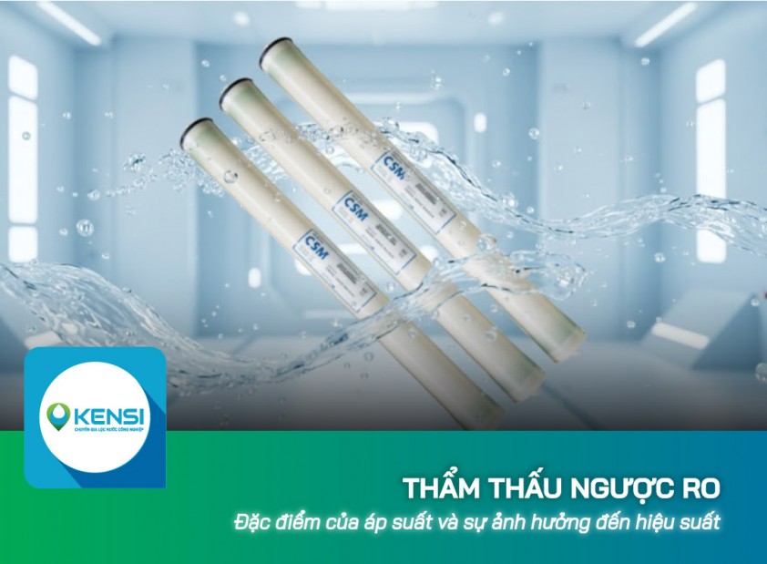 Đặc điểm của áp suất trong công nghệ RO và sự ảnh hưởng đến hiệu suất