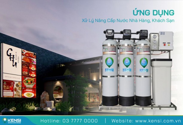 Hệ thống lọc tổng nhà hàng, khách sạn