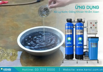 Hệ thống xử lý nước giếng khoan nhiễm Asen