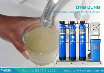 Hệ thống xử lý nước nhiễm Nitrit hoặc Amoni