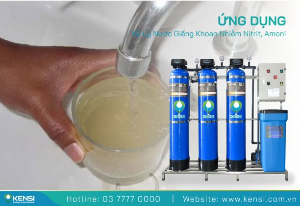Hệ thống xử lý nước nhiễm Nitrit hoặc Amoni
