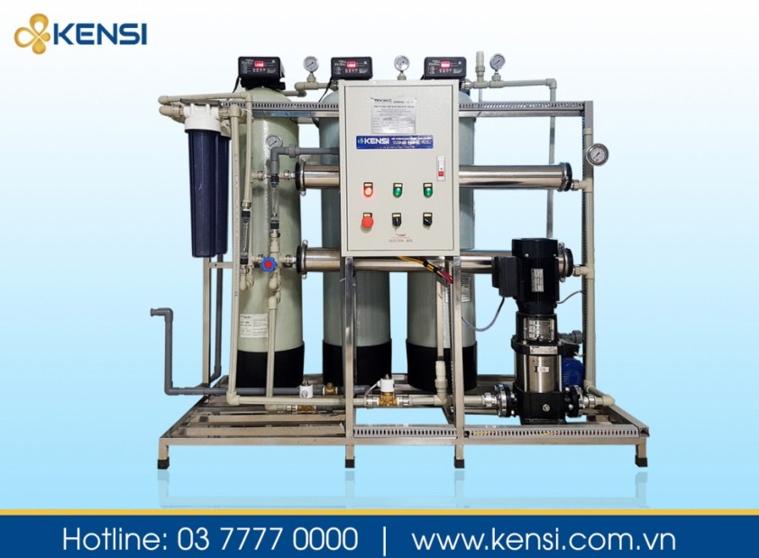 Hệ thống lọc nước công nghiệp 500L/H xử lý nước nhiễm phèn