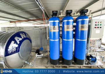 Lắp đặt máy lọc nước công nghiệp tại công ty may Nghệ An