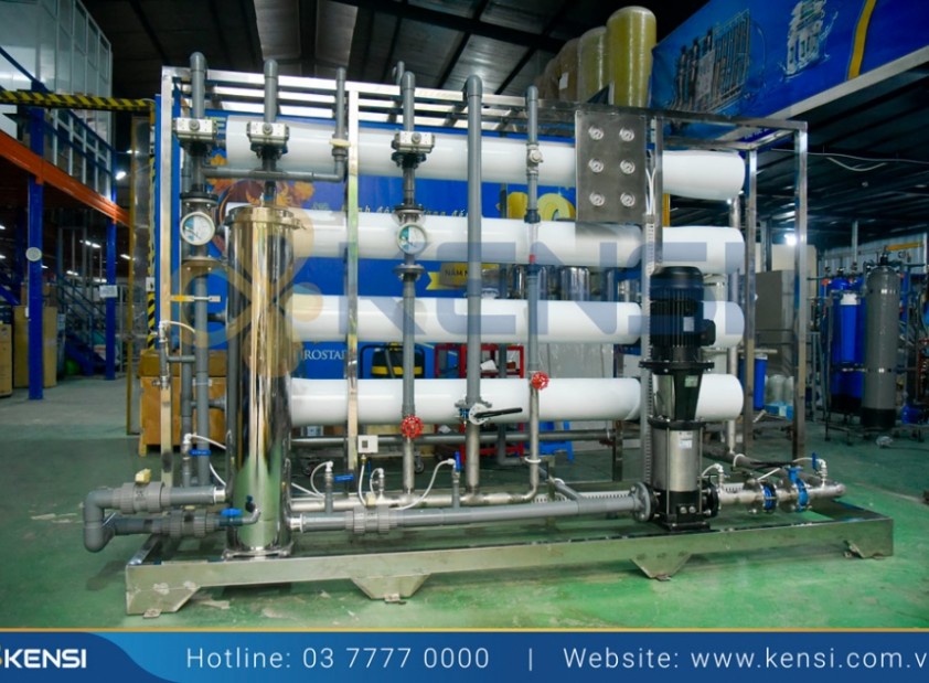 Lắp đặt hệ thống lọc nước công nghiệp RO ở các trung tâm thương mại lớn