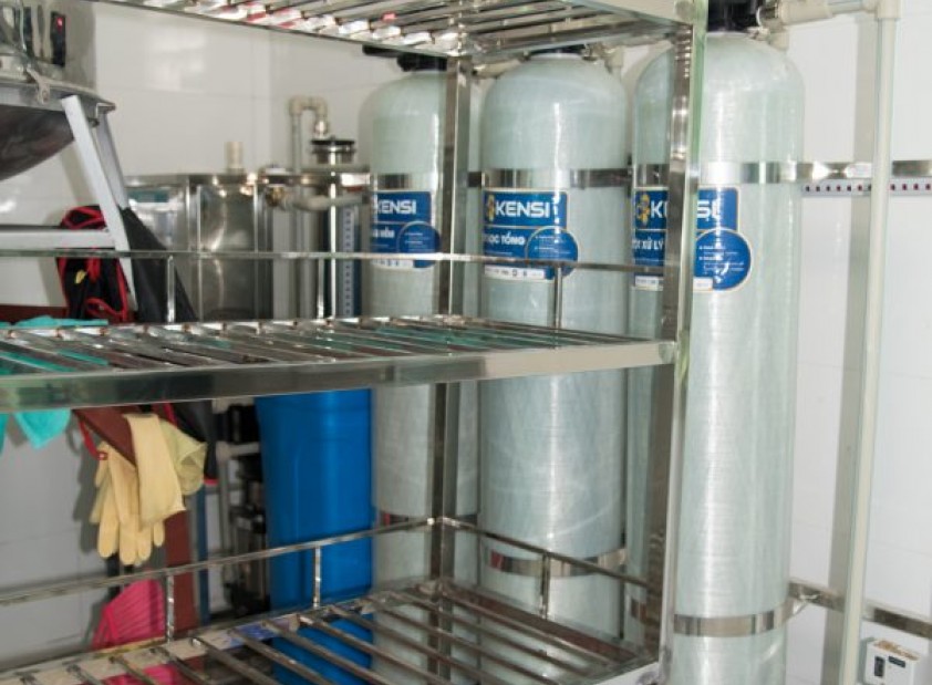 Chất lượng nước từ hệ thống lọc nước công nghiệp RO cho trường mẫu giáo