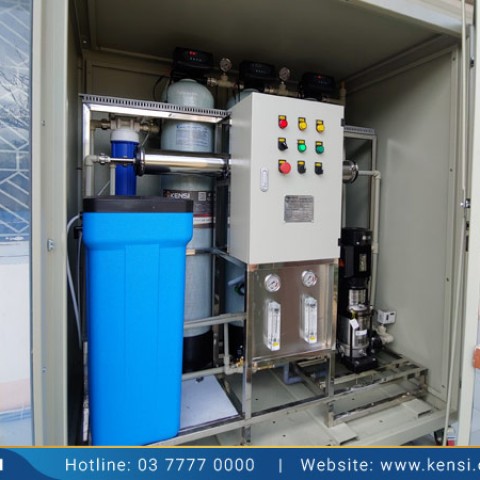 Lắp đặt hệ thống lọc nước RO công nghiệp 250l/h cho trường nội trú