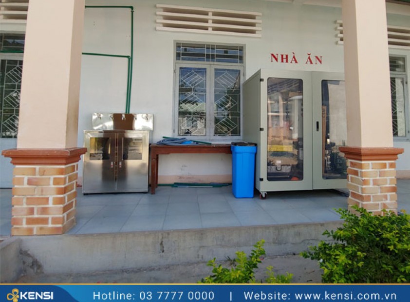 Tiêu chuẩn nguồn nước đầu ra của hệ thống lọc nước công nghiệp lắp đặt cho trường học