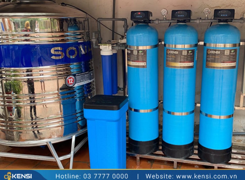 Hệ thống lọc tổng gia đình nên lắp mấy cột Composite?