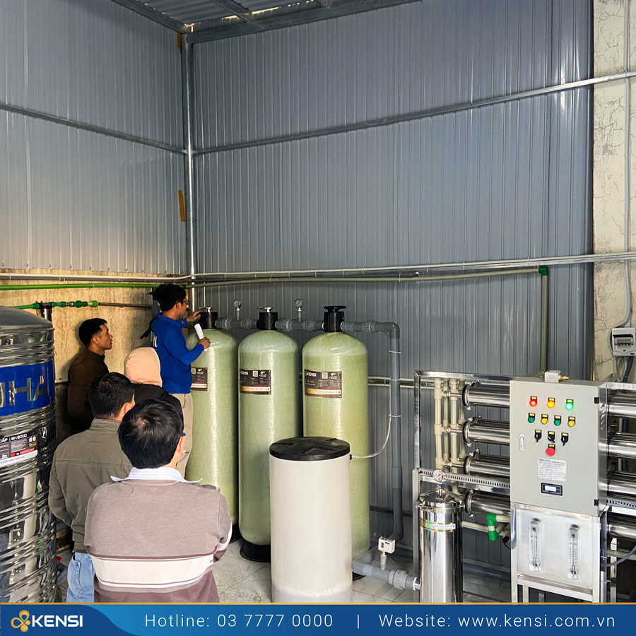Hệ thống lọc nước lắp đặt tại Trung tâm y tế Đăk Pơ, Gia Lai