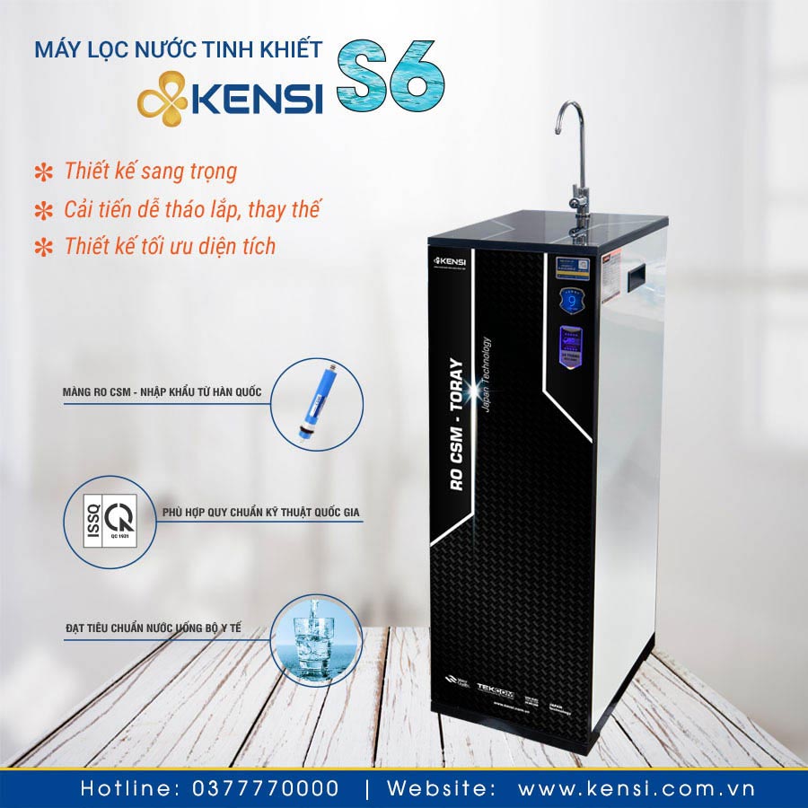 Sản phẩm máy lọc nước Kensi S6E